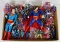 Large Lot of Asst. Superman Action Figures