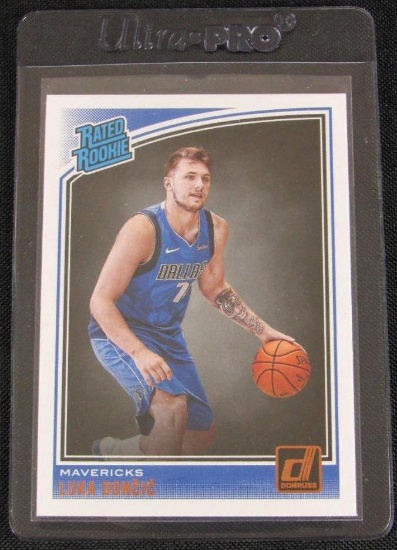 2018-19 Donruss Basketball #177 Luka Doncic RC Rated Rookie Card