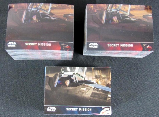 2016 Topps Star Wars "Force Awakens" Base, Chrome, and Refractor Complete Sets