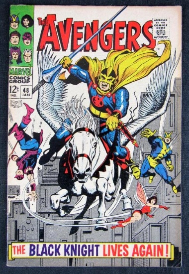 Avengers #48 (1968) Key 1st Black Knight