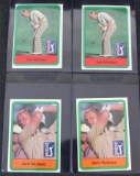 Lot (4) 1981 Donruss Golf Jack Nicklaus RC Rookie cards
