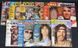 Lot (10) Vintage 1970's Circus Rock N Roll Magazines