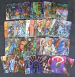 1995 Fleer Batman Metal Trading Cards Complete Set (1-100)