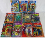 Lot (11) Vintage 1990's Toybiz X-Men Action Figures including Deadpool!