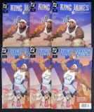 Lot (6) King James (2004) LeBron James / DC/ Powerade Comics (2 Diff. Variant Covers)