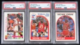 Michael Jordan PSA Graded Card Lot (3)