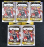 Lot (5) 2020-21 Panini Prizm Basketball Sealed Hanger Boxes- Lamelo Ball/ Edwards RC Year!