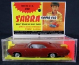 Rare Vintage 1970's Sabra Super Car 1:43 Diecast Pontiac GTO (Made in Isreal)