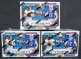 Lot (3) 2021 Panini Prizm Football Sealed Blaster Boxes- Trevor Lawrence RC Year!