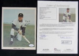 Norm Cash Signed 1960's Team Issue 7 x 9