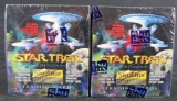 1993 Skybox Star Trek Master Series Lot (2) Sealed Boxes Trading Cards