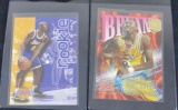 (2) 1996-97 Kobe Bryant RC Rookie Cards Skybox Premium, Skybox Z-Force