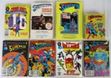 Grouping Vintage Superman Paperbacks, Digests, etc