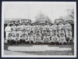Rare 1936 Goudey R311 Team Premium Photo 1935 New York Yankees with Lou Geghrig