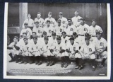 Rare 1936 Goudey R311 Team Premium Photo 1934 Detroit Tigers w/ Mickey Cochrane