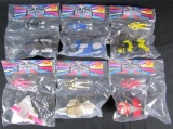 Set (6) Vintage 1995 McDonald's Mighty Morphin Power Rangers Toys Sealed MIP