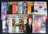 Lot (12) Vintage 1970's Circus Rock N Roll Magazines