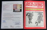 1964 Detroit Red Wings Signed Program- Gordie Howe, Bobby Hull+++JSA Full Letter COA