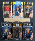 Lot (6) AEW All-Elite Wrestling Action Figures Sealed MIB
