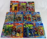 Lot (11) Vintage 1990's Toybiz X-Men Action Figures including Gambit!
