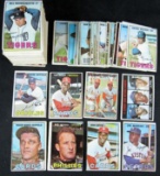 1967 Topps Baseball Lot (150) With Stars incl- Gibson, Brock, Maris, Robinson++
