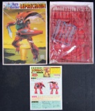 Vintage Bandai Aura Battler Leprechaun 1:72 Scale Model Kit MIB Japanese Anime!
