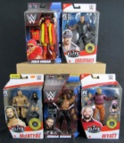 Lot (5) Mattel WWE Elite Wrestling Figures- Hulk Hogan, Undertaker++