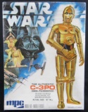Vintage 1977 MPC Star Wars C-3PO Model Kit Sealed MIB