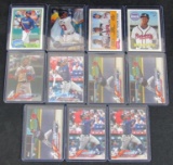 2018 Ronald Acuna Jr. RC Rookie Card Lot (11)- Topps Update, Topps Chrome, Heritage, Archives+