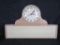 Vintage Original Electric Lighted Clock w/ Courtsey Panel (Ohio Adv. Display Co)
