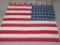 Antique 48 Star United States Flag, Top Hanging 64