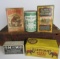 Group of (5) Antique Boxed General Store Products Inc. Excellent Elephant and Chicken Graphics!