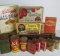 Antique General Store Grocery and Spice Boxes and Tins
