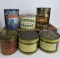 Group of Antique General Store Product Tins, Most are Coffee