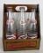 WWII Era Pepsi-Cola Double Dot Wood 6Pk Crate w/ 6 Pepsi Bottles