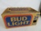 Vintage Budweiser Budlight Beer 24pk Bottle Box