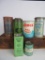Lot of (6) Antique General Store Product Tins- Wyandotte+