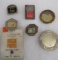 Case Lot of (6) Vintage Auto Factory Employee Worker Badges - GM, Kaiser Jeep, Chevrolet,