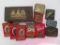 Lot of (9) Antique Tobacco Tins Inc. Target, St. Bruno, Velvet