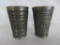 Lot of (2) Vintage 1970's Montreal Olympics Pewter Souvenir Drinking Cups