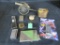 Grouping of Antique & Vintage Pocket Lighters & Table Lighters, Parts and Pieces