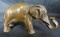 Antique Bronze/Brass Figural Elephant Paperweight
