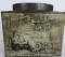 Antique North Pole Cut Plug Tobacco Tin w/ Polar Bear Graphics