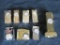 Lot of (8) Vintage Clock or Watch Lighters