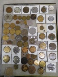 Massive Case Lot of Antique & Vintage Tokens & Medals (50+), Many Advertising