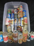 Estate Found Lot of Vintage Flat Top Beer Cans