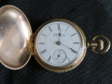 Antique 14K Illinois Private Cable (San Francisco) 11 Jewel Size 18 Pocket Watch