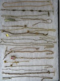 Case Lot of Antique Pocket Watch Chains