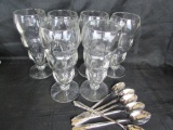 Set of (6) Vintage Soda Fountain Milkshake or Malt Glasses