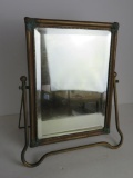 Antique Art Deco Easel Back Vanity Dresser Mirror